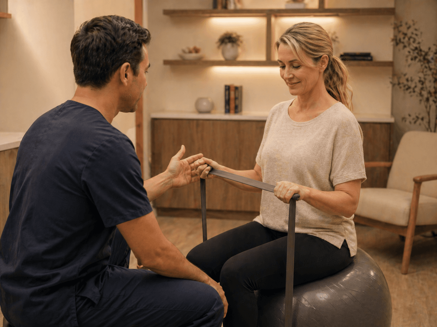 Patient follow-up and recovery discussion