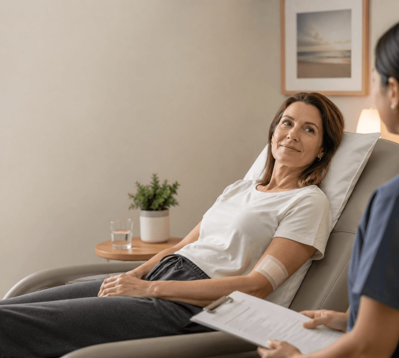 Radiofrequency ablation pain procedure